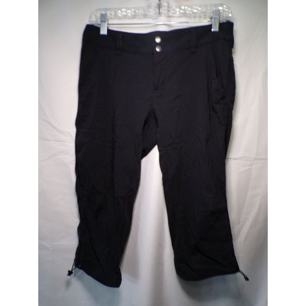 Columbia Women's Saturday Trail II Black Hiking Knee Pants Size 4